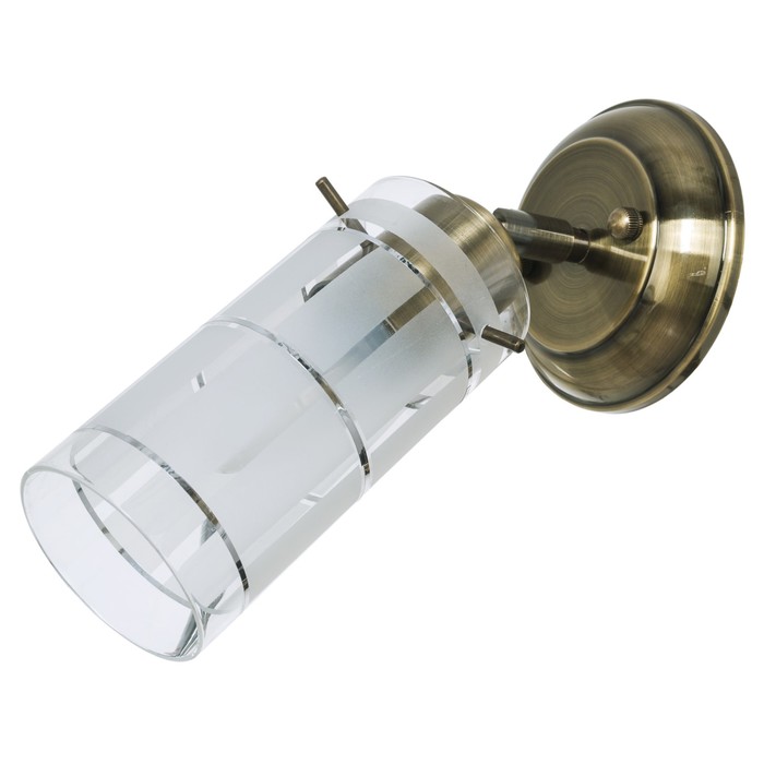 Бра "Рада" 1x40Вт E27 бронза 11х11х25см.