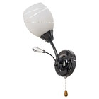 Бра "Ронда" 1x60Вт E27 антрацит 17,5х11х28,5 см.