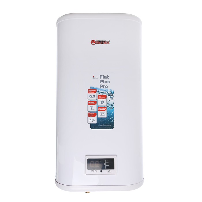 Водонагреватель THERMEX IF50V(pro), накопительный, 50 л, 2000 Вт, нерж. бак, белый