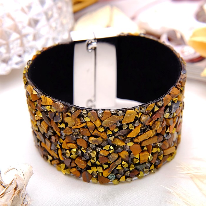 Браслет вечеринка "Тигровый глаз"