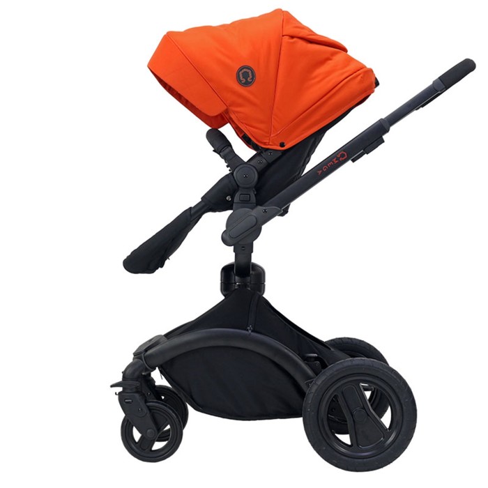 Коляска 2 в 1 OMEGA ALU, цвет красный