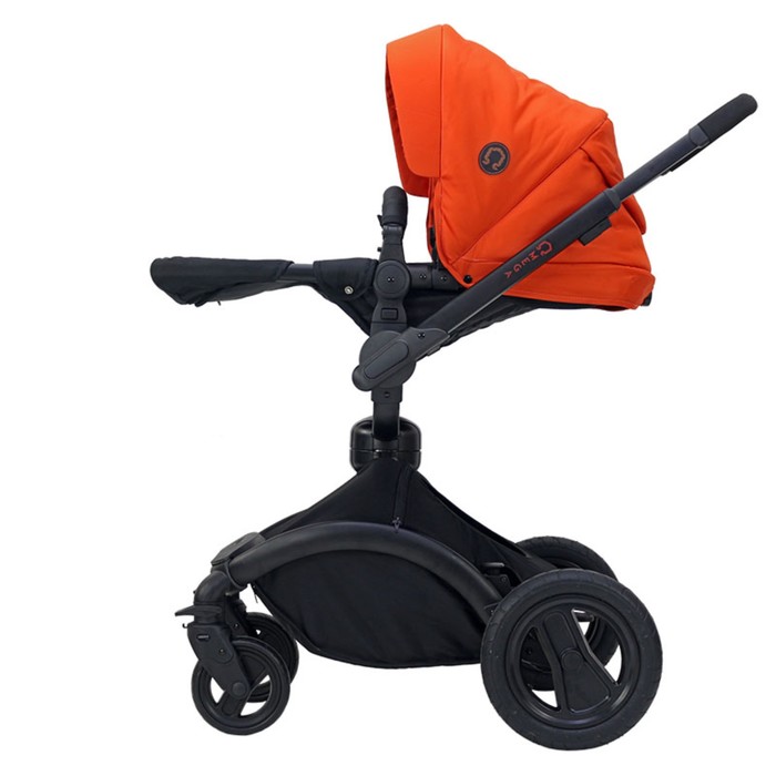 Коляска 2 в 1 OMEGA ALU, цвет красный