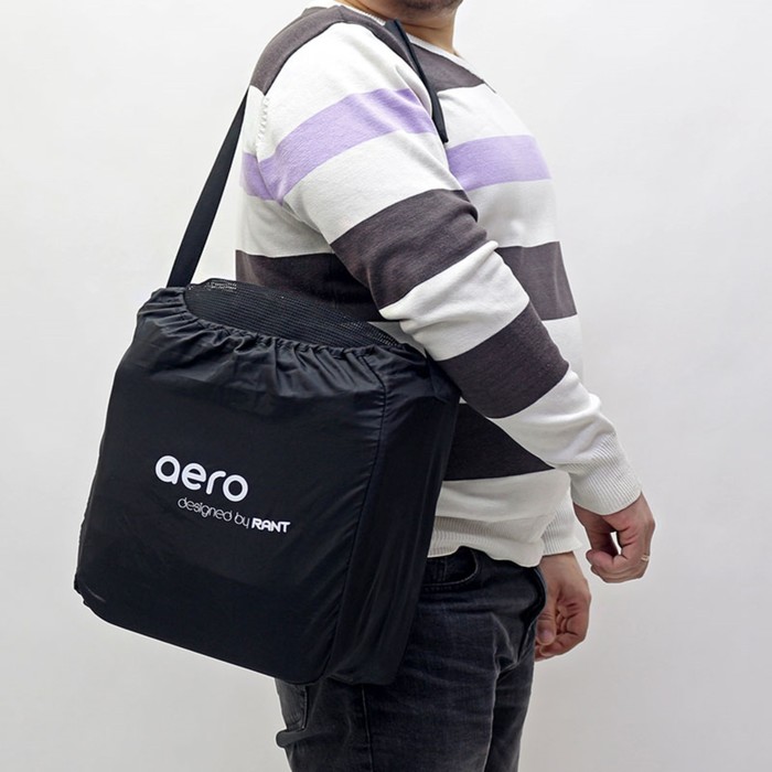 Коляска прогулочная AERO , цвет чёрный