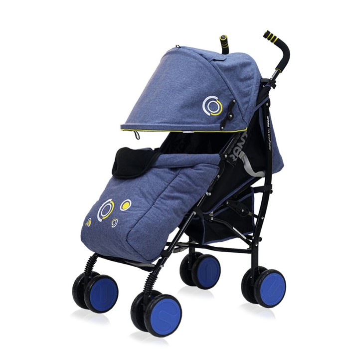 Коляска прогулочная GALAXY (уп.2 шт.) dark , цвет синий