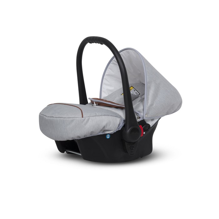 Коляска 3 в 1 PIANO (Riko), цвет серый