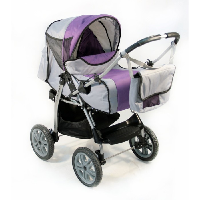 Коляска-трансформер AMELIA B (BartPlast) U - универсальный, цвет МИКС