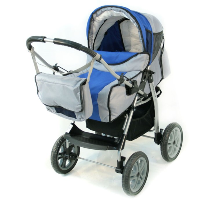 Коляска-трансформер AMELIA B (BartPlast) U - универсальный, цвет МИКС