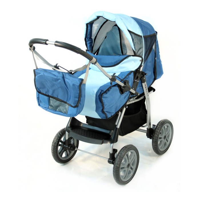 Коляска-трансформер AMELIA B (BartPlast) U - универсальный, цвет МИКС