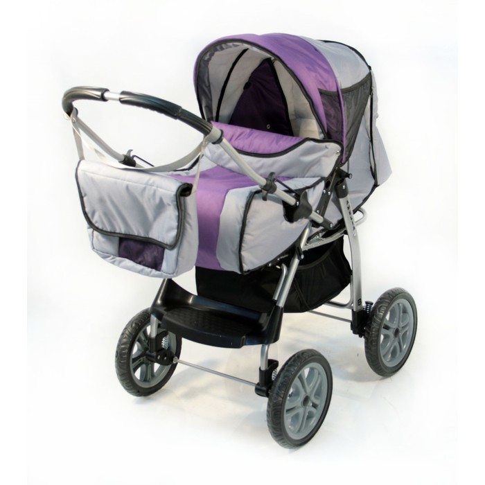 Коляска-трансформер AMELIA B (BartPlast) U - универсальный, цвет МИКС