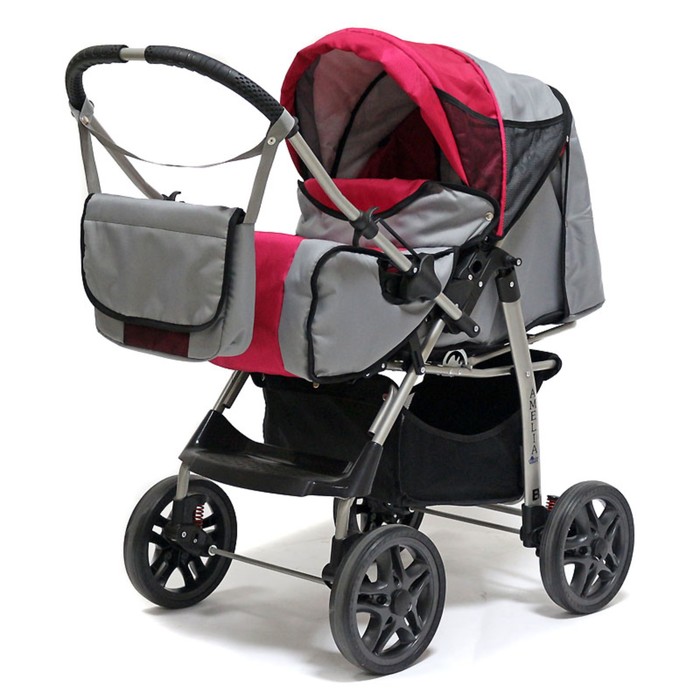 Коляска-трансформер AMELIA B (BartPlast) U - универсальный, цвет МИКС