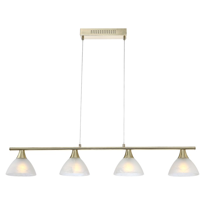 Светильник RUBEN 4x4Вт E14  LED бронза 100x16x150см