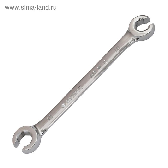 Ключ разрезной Bovidix 681012, 10 х 12 мм, 150 мм, полированная поверхность, Cr-V