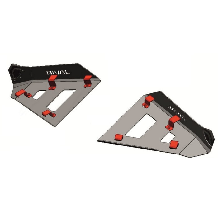 Защита передних рычагов Rival для BRP (Can-Am) Maverick X3 (X RS Turbo R) 2016-, 444.7254.1 333301