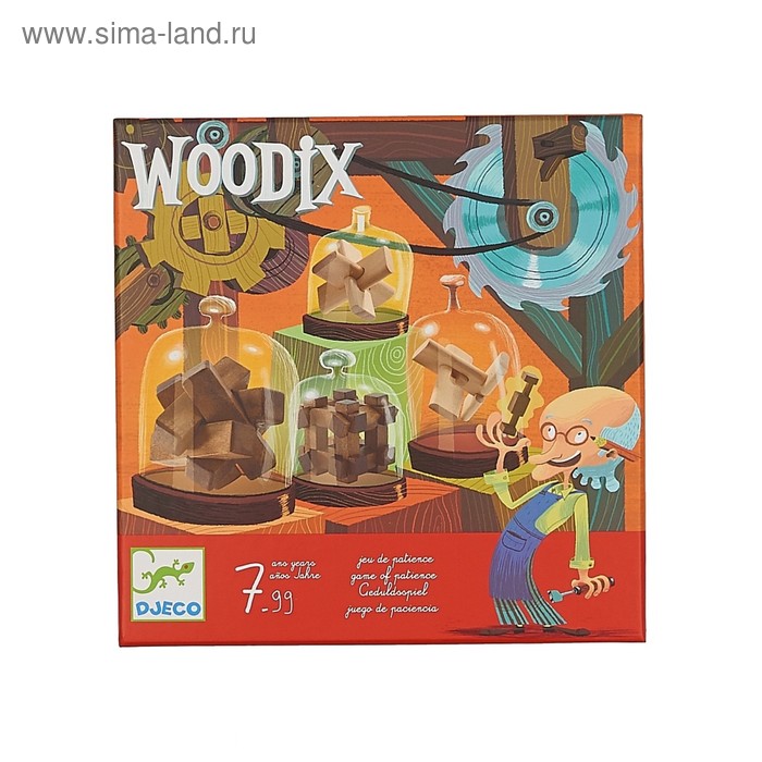 фото Набор детских игрушек «деревянные головоломки» djeco