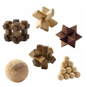 Набор детских игрушек «Деревянные головоломки» от Сима-ленд