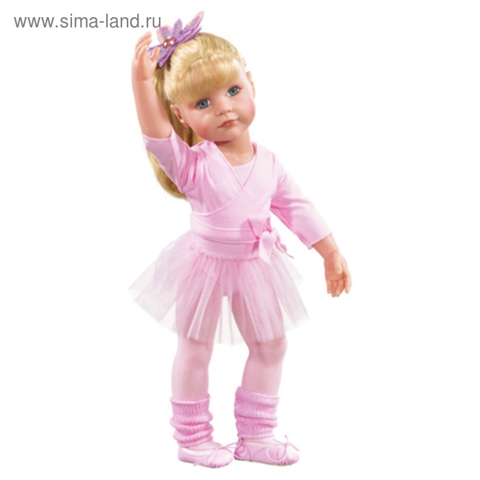 Кукла Gotz «Ханна балерина», блондинка, размер 50 см кукла gotz ханна принцесса размер 50 см