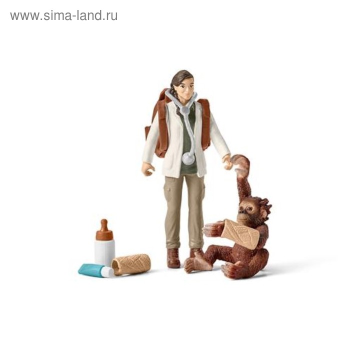 фото Набор фигурок «ветеринар на работе» schleich