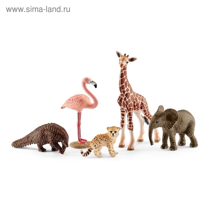 фото Набор фигурок «животные дикой природы» schleich