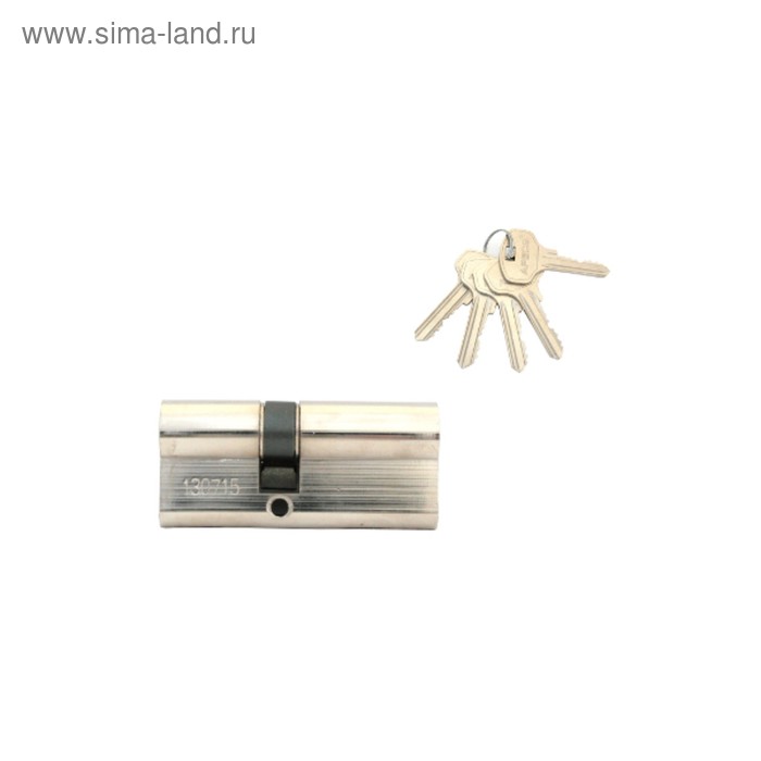 фото Цилиндровый механизм apecs sc-70(30/40)-z-ni, английский ключ, никель