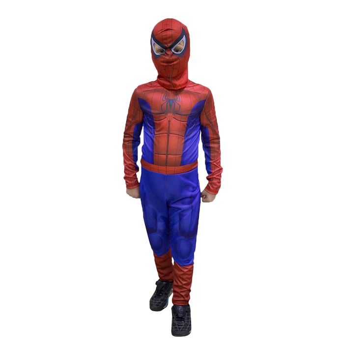 Карнавальный костюм "Паук 3D", рубашка, брюки, маска, рост 134 см