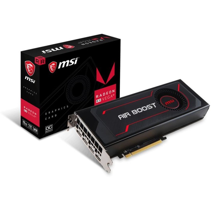 Видеокарта MSI AMD Radeon RX Vega 56 Air Boost OC 8G,2048bit,HBM2,1181/800,HDMI,DP