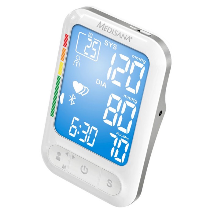 Тонометр автомат. Medisana BU 550 Connect, от батареек 4хААА, размер манжеты 22-42 см