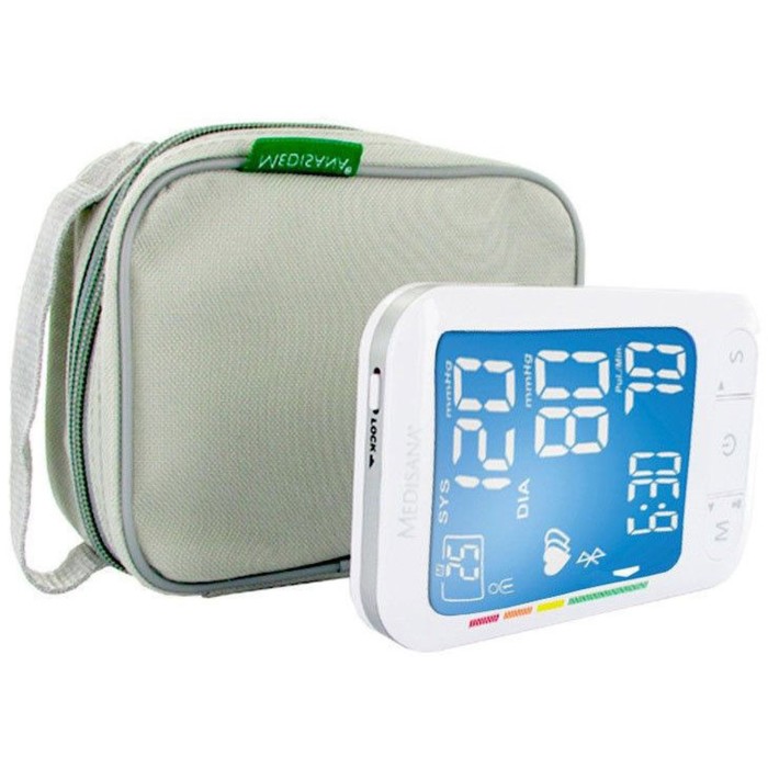 Тонометр автомат. Medisana BU 550 Connect, от батареек 4хААА, размер манжеты 22-42 см