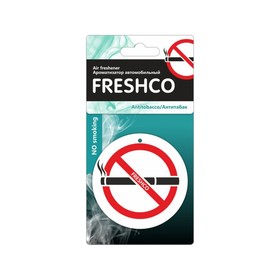 

Ароматизатор подвесной картонный "Freshco No Smoking", Антитабак