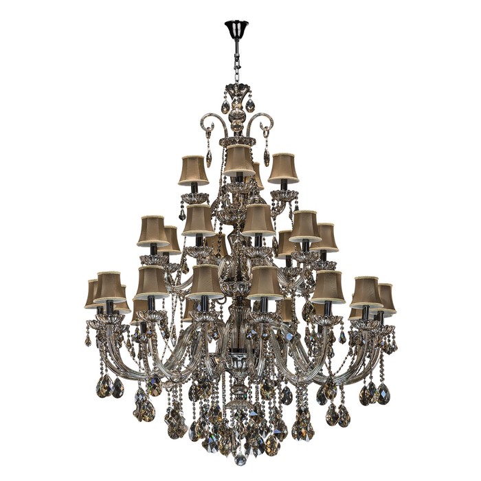 Люстра NATIVO 28x40Вт E14 коньяк 130x290см