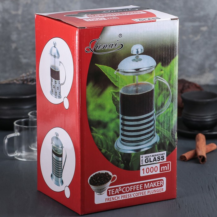 Френч-пресс 1 л "Сердце"