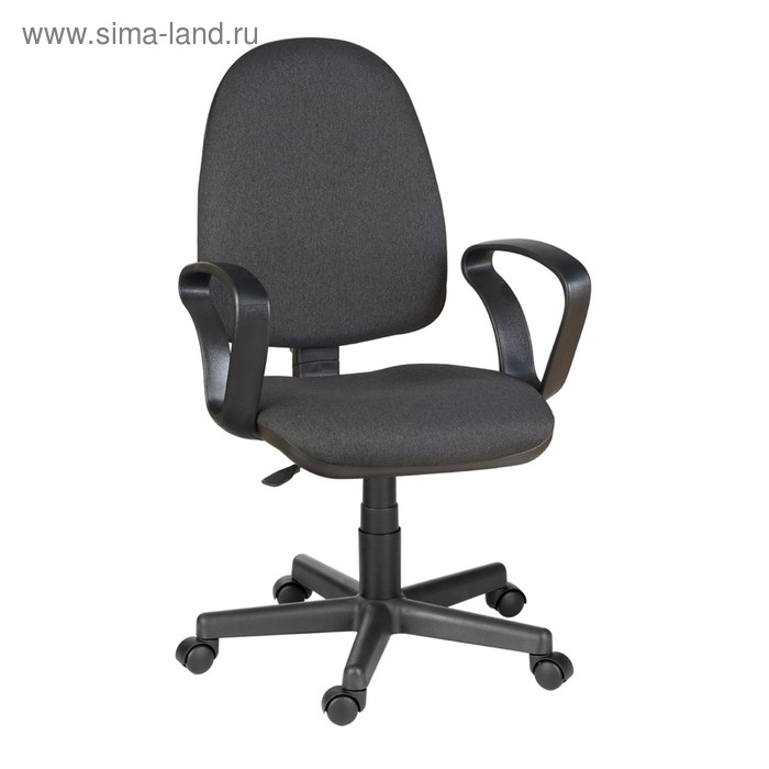 Кресло офисное Гранд Чарли, Серый (B-40) кресло liyasi чарли рыжее 80х81х93 см