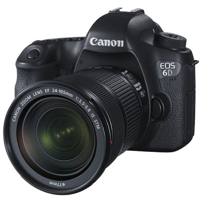 Зеркальный Фотоаппарат Canon EOS 6D KIT черный 20.2Mpix EF 24-105mm f/3.5-5.6 IS STM