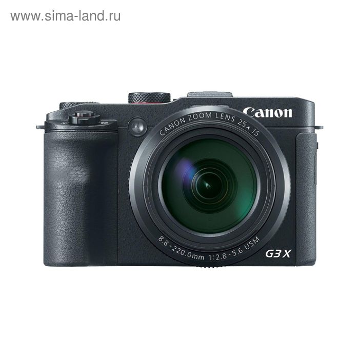 Фотоаппарат Canon PowerShot G3 X черный 20.2Mpix Zoom25x