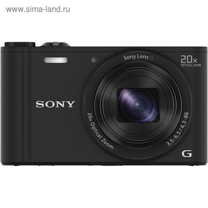 Фотоаппарат Sony Cyber-shot DSC-WX350 black 18.2Mpix Zoom20x