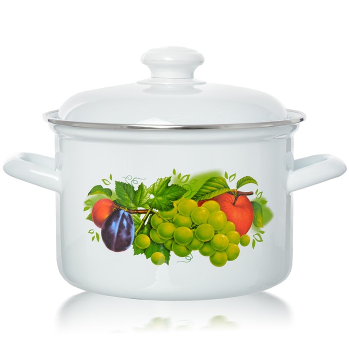 Кастрюля 3 л "Дары лета" цилиндрическая