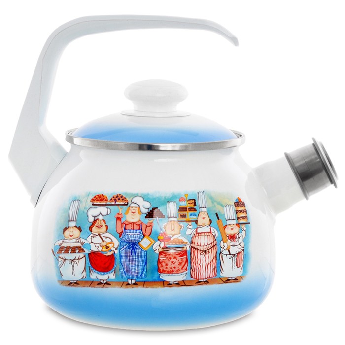 Чайник со свистком 2,5 л "Повара"