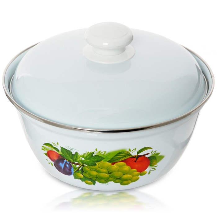 Салатник с крышкой 2,0 л "Дары лета"