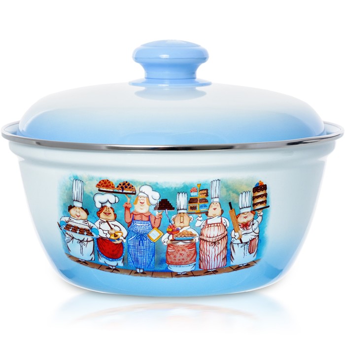 Салатник с крышкой 2,0 л "Повара"