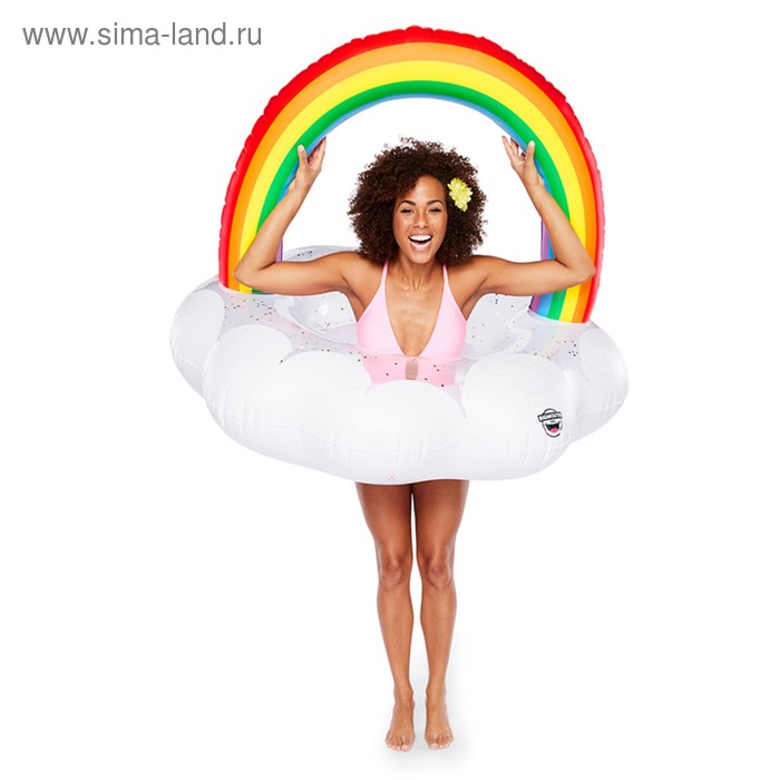 Круг надувной BigMouth Rainbow Cloud