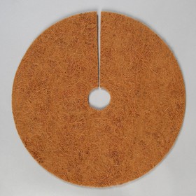 Круг приствольный, d = 0,4 м, из кокосового полотна, набор 5 шт., «Мульчаграм» Ош