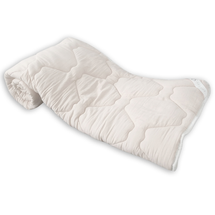 Одеяло Crinkle line всесезонное 172х205 иск.лебяжий пух, микрофибра 250 гр/м, пэ 100%