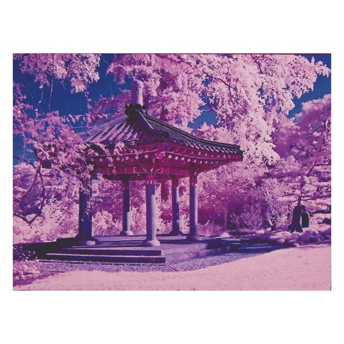 Алмазная мозаика "Беседка", 33 цвета