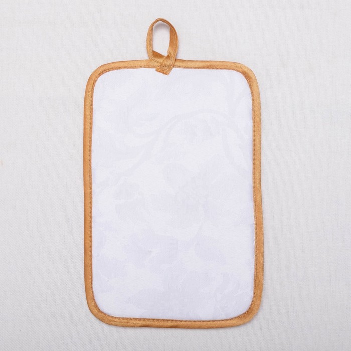 Кухонный набор "Копилка" ГК-18 (фартук 64х70, прихватка 22х15) розовый, 100% п/э