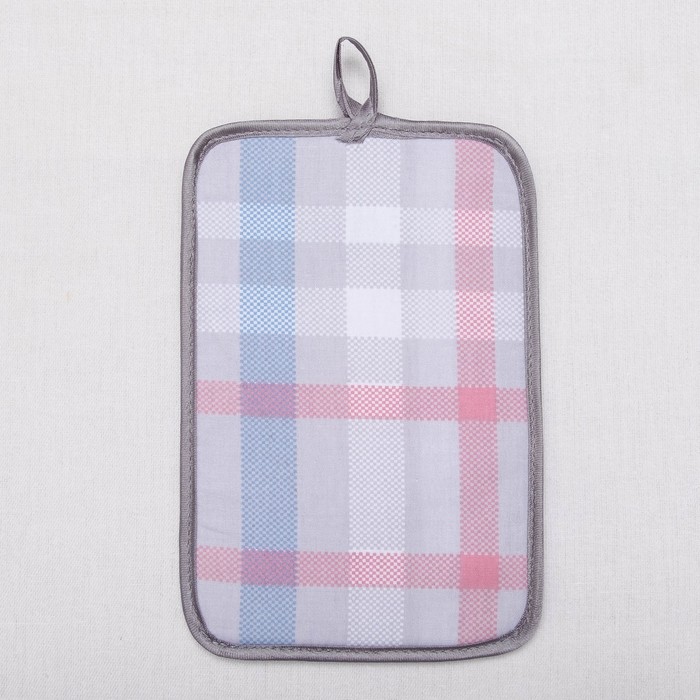 Кухонный набор "Копилка" ГК-17 (фартук 64х70, прихватка 22х15) серый, 100% п/э