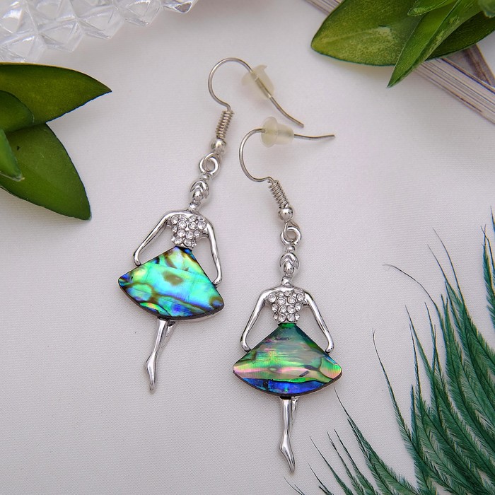 Серьги "Галиотис" балеринки