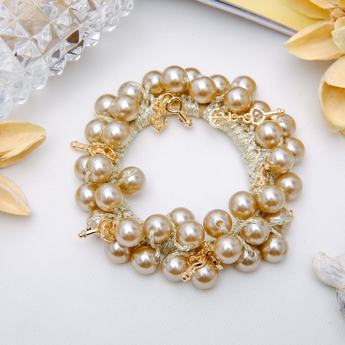 Резинка для волос "Жемчужный ключ"