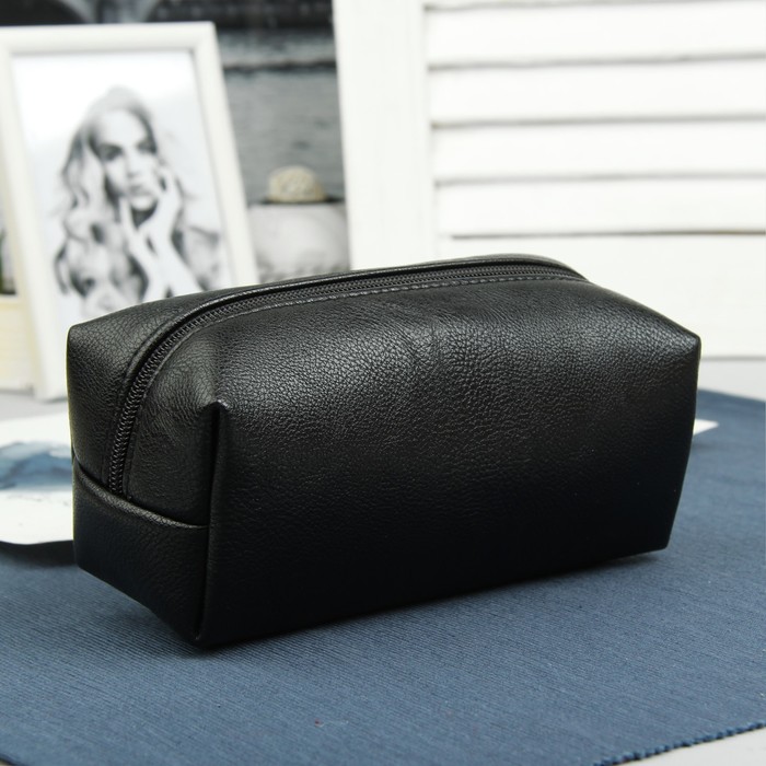 Косметичка дорожная "Norton", отдел на молнии, цвет чёрный