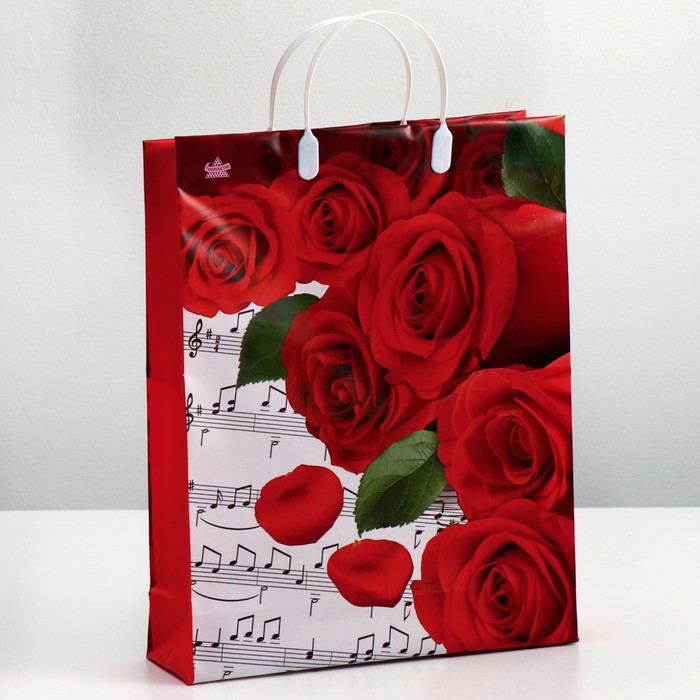 Пакет "Пиано", мягкий пластик, 40х30 см, 140 мкм