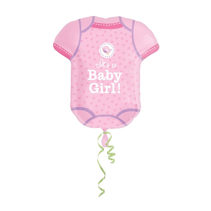 Шар фольгированный 24" "С рождением малышки", 1 шт.