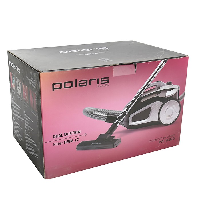 Пылесос POLARIS PVC 2002Ci 2 000 Вт, циклон, 2,5 л, черный